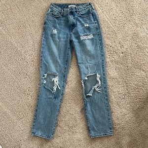 PAC sun high rise mom Jean